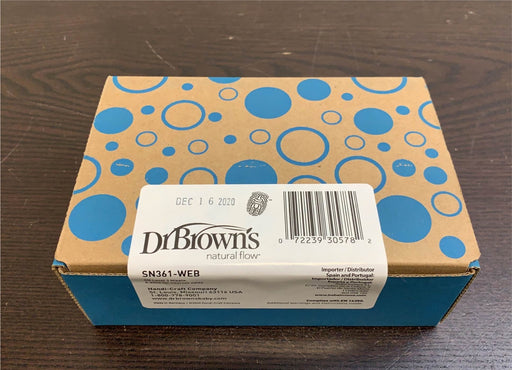 used Dr. Brown's Natural Flow Baby Bottle Nipples 6 Pack