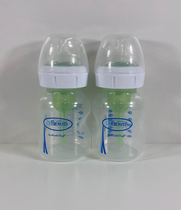 used Dr. Brown's Options+ Anti-Colic Narrow Bottles 2-Pack, 5 oz