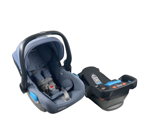 used UPPAbaby MESA Infant Car Seat, 2021, Henry (Blue Marl)