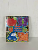 used Melissa & Doug Alphabet Lacing Cards