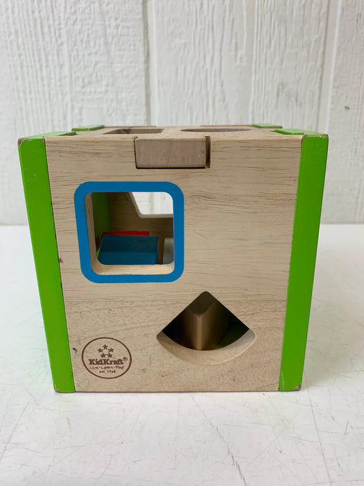 secondhand KidKraft Shape Sorting Cube