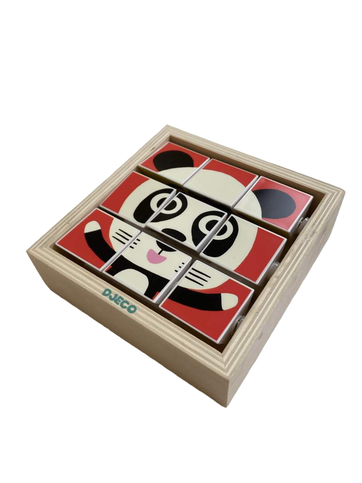 secondhand DJECO Tournanimo Wooden Puzzle