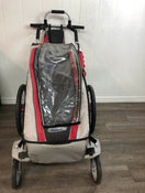 used Thule Chariot Cougar 2 Bike Trailer With Jogging Kit