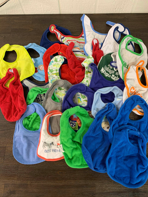 used BUNDLE Baby Bibs