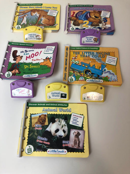 used BUNDLE Leap Frog Little Touch Books With Cartridge