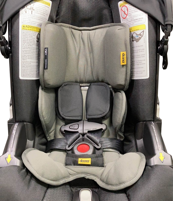 Doona Infant Car Seat & Stroller Combo, 2022, Nitro Black