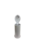 used Ubbi Diaper Pail, Grey