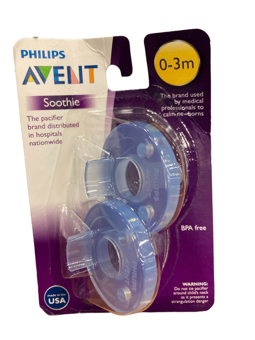 secondhand Philips Avent Soothie Pacifiers, 2-Pack