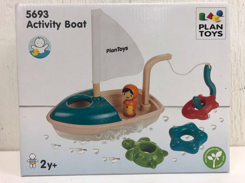 used Plan Toys Activity Boat