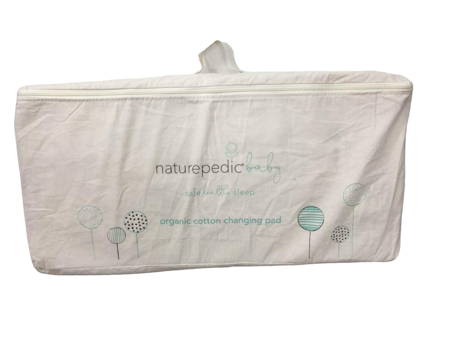 used Naturepedic Organic Cotton Changing Pad