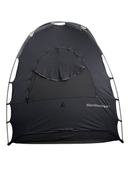 used SlumberPod 3.0 Sleep Canopy with Fan, Black with Gray Accents