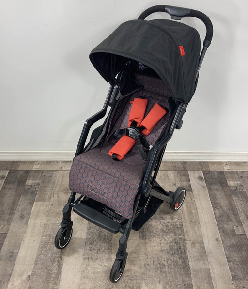 used Diono Traverze Travel Stroller, 2018, Orange Linear