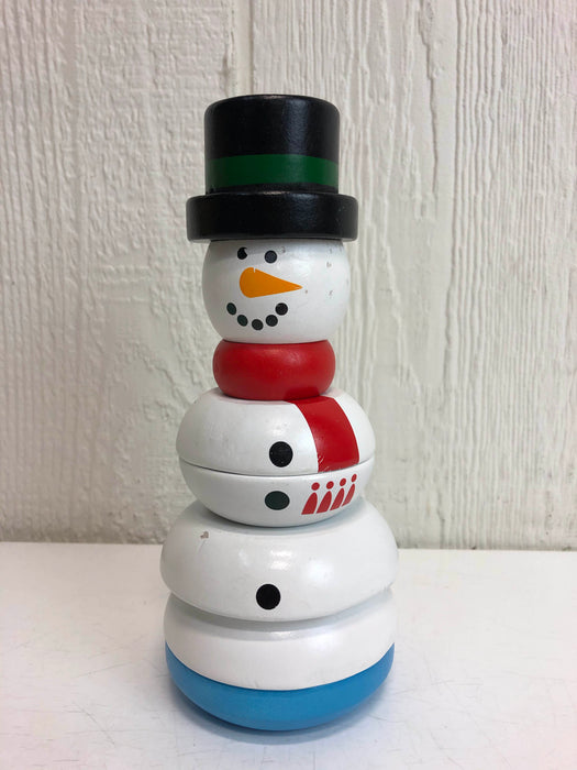 used Melissa & Doug Snowman Stacker