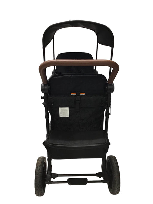 secondhand Wonderfold W2 Luxe Multifunctional Double Stroller Wagon, 2021, Elite Black Camo