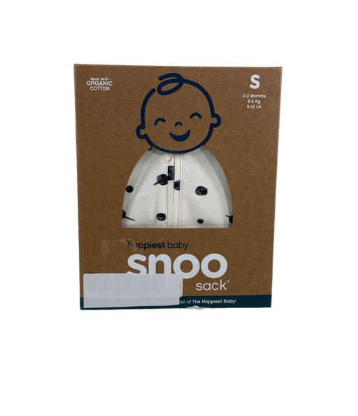 used Happiest Baby SNOO Sack, Small (5-12 lbs), Ivory Planets