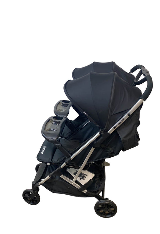 secondhand Joovy Kooper X2 Double Stroller, Black, 2022