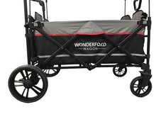 Wonderfold X4 Push & Pull Quad Stroller, 2021, Black