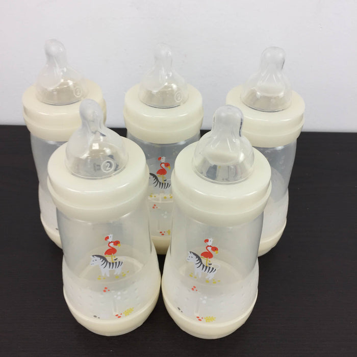 used BUNDLE MAM Baby Bottles