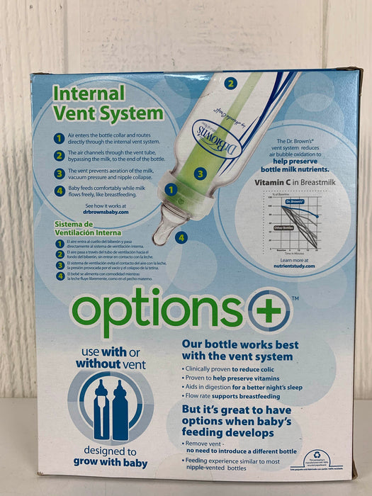 secondhand Dr. Brown’s Options+ Bottle Newborn Gift Set