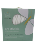 used Lullaby Earth Breathe Safe Air Breathable Crib Mattress Pad