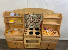 used Community Playthings Wooden Play Kitchen Set