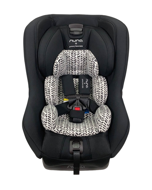 secondhand Nuna RAVA Convertible Car Seat, Pottery Barn Kids-Broken Arrow Caviar, 2022