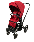 used Cybex PRIAM Stroller, Chrome With Black Details, True Red, 2019