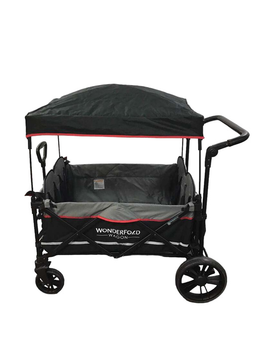 secondhand Wonderfold X4 Push & Pull Quad Stroller, Black, 2021