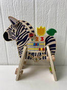 secondhand Manhattan Toy Safari Zebra Wooden Toddler Activity Toy