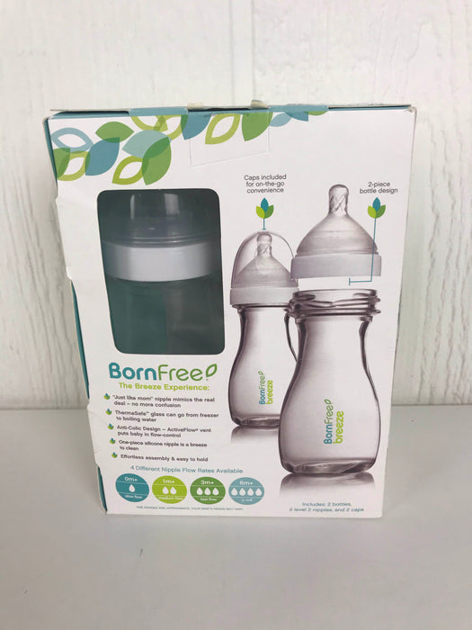 used Summer Infant Bornfree Breeze Glass Bottles