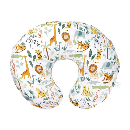 used Boppy Original Nursing and Infant Support Pillow Slipcover, Colorful Wildlife