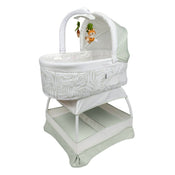 used TruBliss Sweetli Calm Bassinet, Sage Fern Leaves