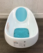 used Boon Soak 3-Stage Bathtub, Blue