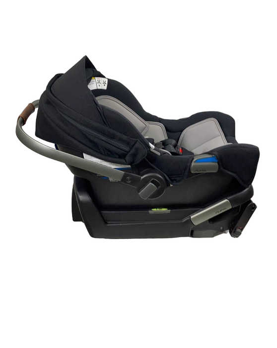 Nuna PIPA Infant Car Seat, Caviar, 2021