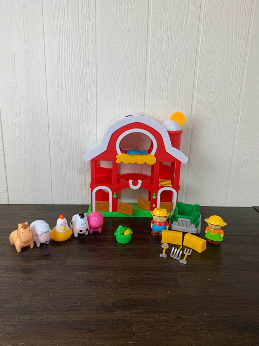 used Kid Connection Farm House Play Set With Animals