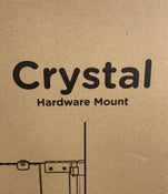 secondhand Qdos Crystal Designer Baby Safety Gate Hardware Mount