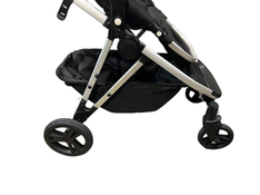 used Mockingbird Single Stroller, Black, Watercolor Drops, Silver With Penny Leather, 2022