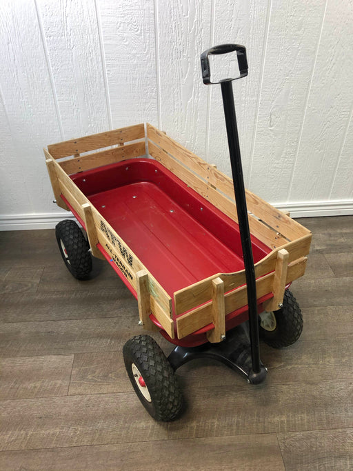 secondhand Radio Flyer Full Size All-Terrain Steel & Wood Wagon