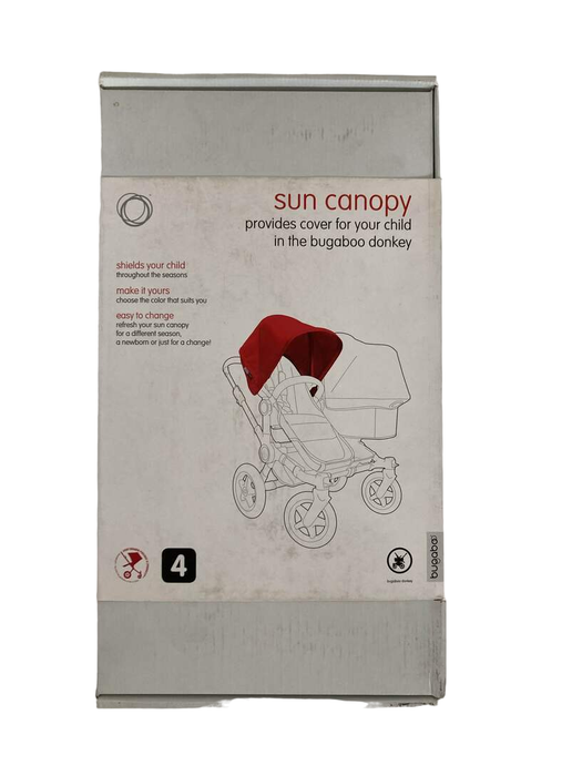 used Bugaboo Donkey Sun Canopy, Sand