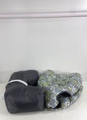 used Summer Infant 2-in-1 Cushy Cart Cover, Grey/Green