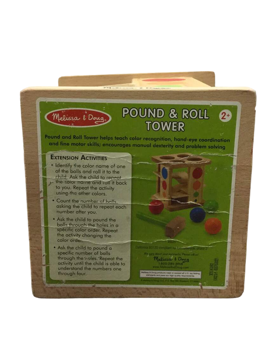 Melissa & Doug Pound And Roll Tower