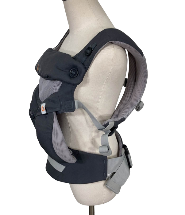 secondhand Ergobaby 360 All Positions Cool Air Mesh Baby Carrier, Carbon Grey