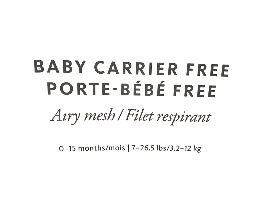 BabyBjorn Baby Carrier Free 3D Mesh, Anthracite