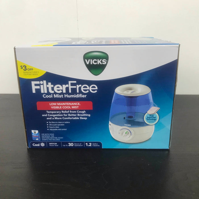 secondhand Vick’s Filter Free Cool Mist Humidifier