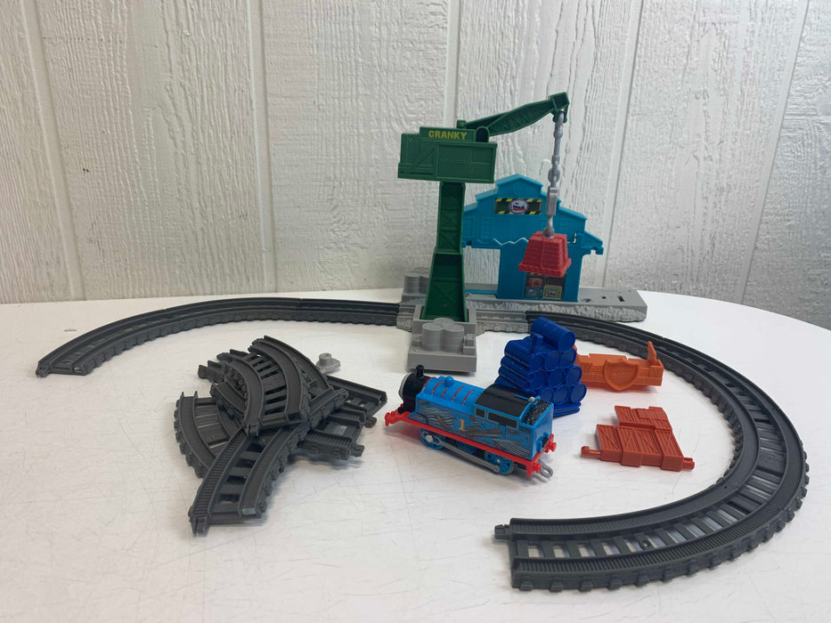 used Thomas & Friends TrackMaster Set, Demolition at the Docks