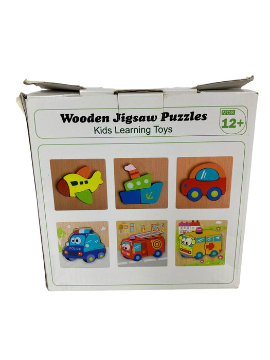 used INNOCHEER Wooden Animal Jigsaw Puzzles