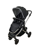 secondhand Mockingbird Single Stroller, 2023, Black, Windowpane, Silver With Black Leather