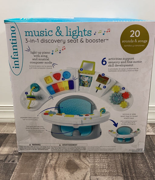 secondhand Infantino Music & Lights 3-in-1 Discovery Booster