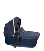 used Silver Cross Wave Bassinet Carry Cot, Midnight Blue