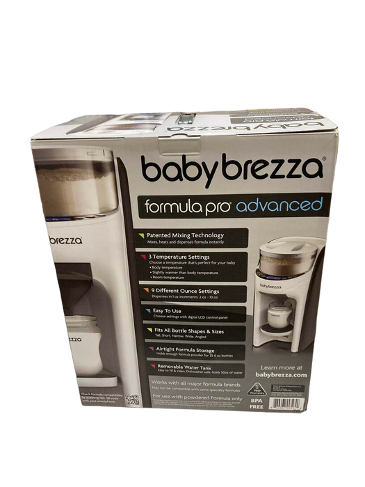 used Baby Brezza Formula Pro Advanced, White